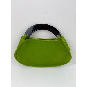Shiraleah Lime Green Black Handle Mini Bag Handbag Y2K 2000s Inspired Chic Retro
